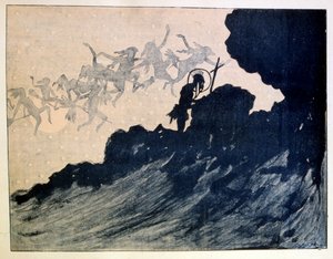 Die Versuchung des Heiligen Antonius. 1887. von Henri Rivière