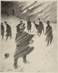 Trauerfeier von Henri Rivière
