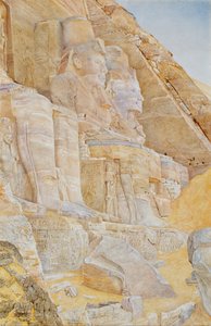 Der Große Tempel von Abu Simbel von Henri Roderick Newmann