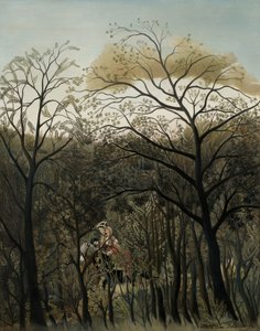 Rendezvous im Wald, 1889 von Henri Rousseau