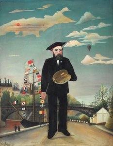 Selbstporträt von Henri Rousseau