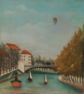Studie für Ansicht der Pont de Sèvres von Henri Rousseau