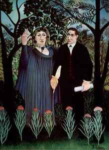 Der Dichter und seine Muse. Porträt von Guillaume Apollinaire und Marie Laurencin, 1909