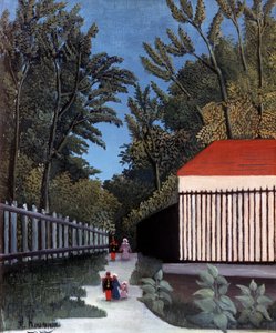 Blick auf den Montsouris-Park, 1910
