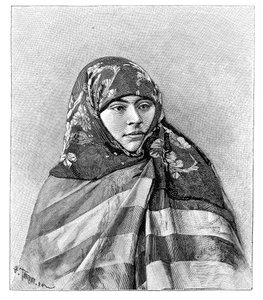 Eine Frau aus Brussa, Türkei, 1895 von Henri Thiriat
