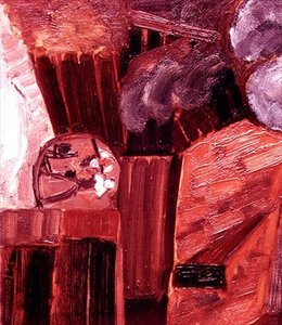Niederländisches Bauernhaus mit Figuren in Zeeland, ca. 1915