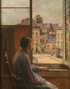 Teniersplatz in Antwerpen von Henri de Braekeleer