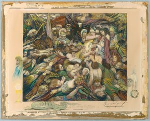 Christus unter seinen Peinigern von Henri de Groux