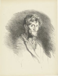 Porträt eines bärtigen Mannes von Henri de Groux