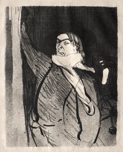 Aristide Bruant von Henri de Toulouse-Lautrec