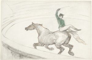 Im Zirkus: Jockey (Au cirque: Jockey)