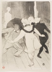 Im Folies-Bergère: Die Bescheidenheit von Monsieur Prudhomme von Henri de Toulouse-Lautrec