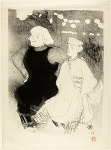 Im Moulin Rouge: die französisch-russische Allianz von Henri de Toulouse-Lautrec