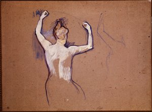 Ballett von Papa Chrysantheme (Studie für eine der Haupttänzerinnen)