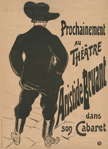Bruant au Mirliton von Henri de Toulouse-Lautrec