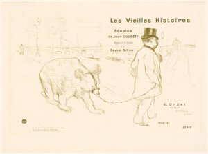 Umschlag und Frontispiz zu Les Vieilles Histoires