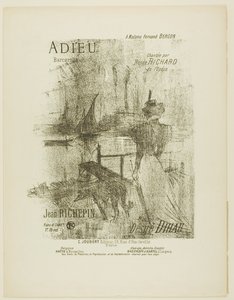 Abschied, aus Mélodies de Désiré Dihau von Henri de Toulouse-Lautrec