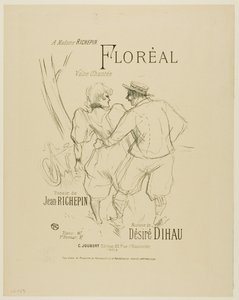 Floréal, aus Mélodies de Désiré Dihau von Henri de Toulouse-Lautrec
