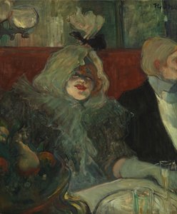 In einem privaten Speisezimmer (Im Rat Mort), ca. 1899