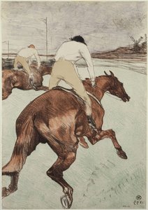 Le jockey von Henri de Toulouse-Lautrec