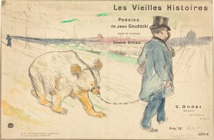 Die alten Geschichten (Umschlag/Titelblatt) von Henri de Toulouse-Lautrec