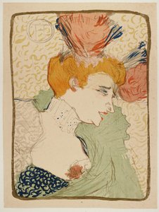 Mademoiselle Marcelle Lender, en Buste von Henri de Toulouse-Lautrec