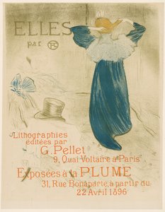 Plakat für Elles von Henri de Toulouse-Lautrec