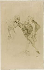 Réjane und Galipaux in Madame Sans-Gêne von Henri de Toulouse-Lautrec