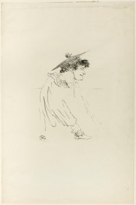 Kleines englisches Mädchen (Miss Dolly) von Henri de Toulouse-Lautrec