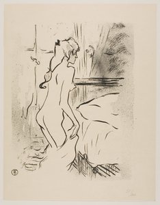 Studie einer Frau von Henri de Toulouse-Lautrec