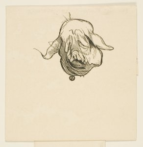 Schlussvignette aus Au Pied du Sinaï von Henri de Toulouse-Lautrec