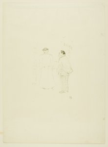 Der Hauptverkäufer bei Jourdan und Brown von Henri de Toulouse-Lautrec
