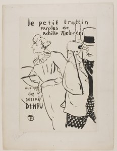 Das kleine Botengirl von Henri de Toulouse-Lautrec
