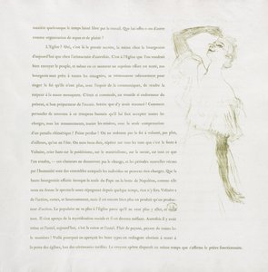 Yvette Guilbert - Französische Serie: Nr. 7 von Henri de Toulouse-Lautrec