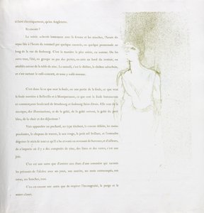 Yvette Guilbert - Französische Serie: Nr. 9 von Henri de Toulouse-Lautrec