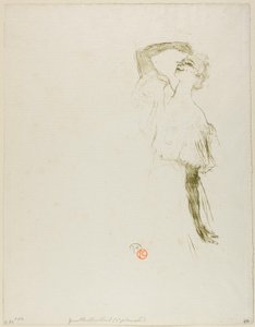 Yvette Guilbert von Henri de Toulouse-Lautrec