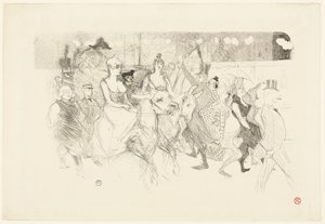 Ein Galaabend im Moulin Rouge von Henri de Toulouse Lautrec