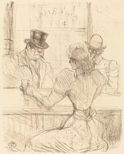 In der Picton Bar, rue Scribe von Henri de Toulouse Lautrec