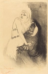 Sarah Bernhardt in "Phèdre" von Henri de Toulouse Lautrec
