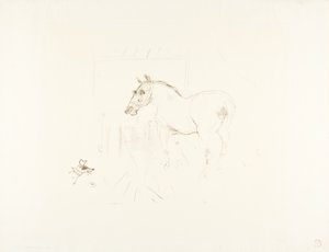 Calmèses kleines Pony von Henri de Toulouse Lautrec