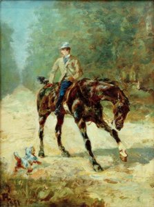 Reiter M. du Passage von Henri de Toulouse Lautrec