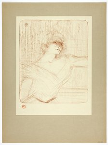 Dans la glu, Platte zwei aus Yvette Guilbert von Henri de Toulouse Lautrec