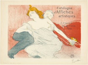 Ausschweifung (zweite Platte) von Henri de Toulouse Lautrec