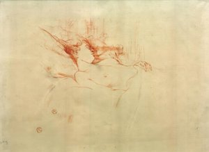 Der Schlaf von Henri de Toulouse Lautrec