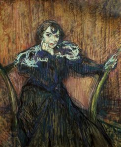 Die Schauspielerin Berthe Bady