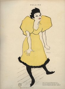 Zeichnung von Henri de Toulouse Lautrec, die 