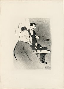 Ducarre bei den Ambassadeurs, aus Le Café-Concert von Henri de Toulouse Lautrec