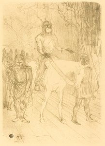 Eingang von Brasseur in Chilperic, 1895