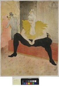 Frau mit Tablett, Frühstück, Madame Baron und Mademoiselle Popo von Henri de Toulouse Lautrec
