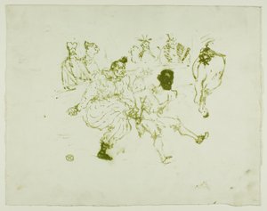 Footit und Chocolat von Henri de Toulouse Lautrec